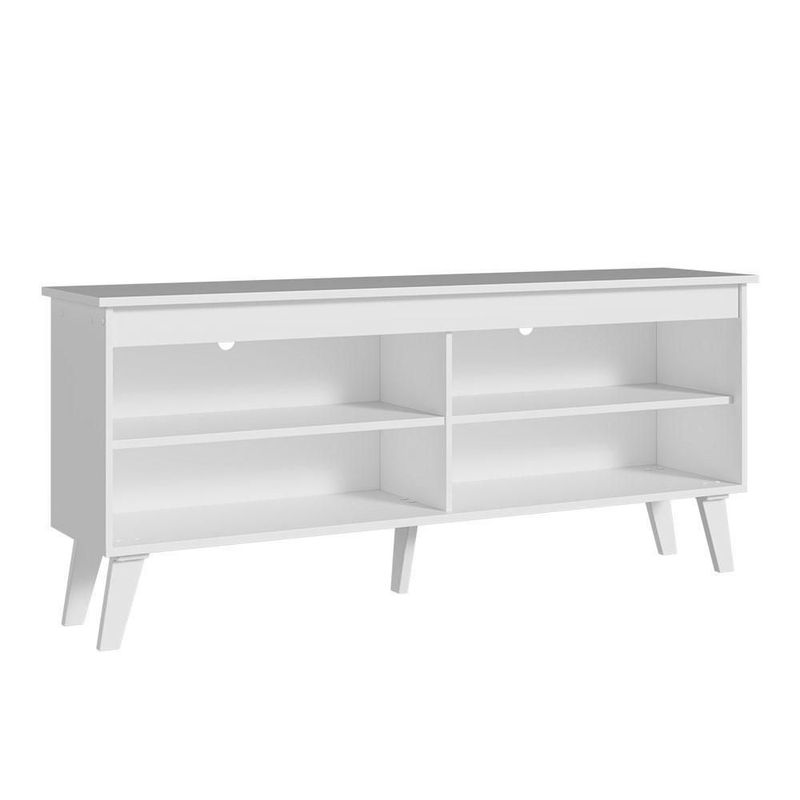 Mueble mesa para tv rack madesa 4 espacios hasta 65 bb 02