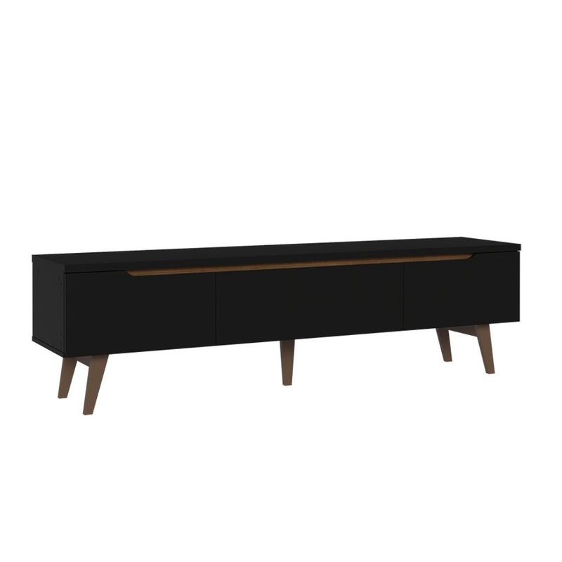 Mueble mesa para tv rack madesa toronto hasta 80' negro