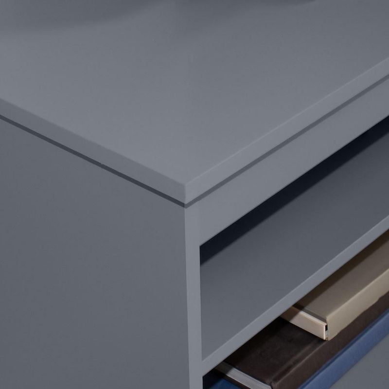 Mueble mesa para tv rack madesa 4 espacios hasta 65 gris 03
