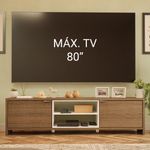 Mueble mesa para tv rack madesa metz hasta 80' bm 1
