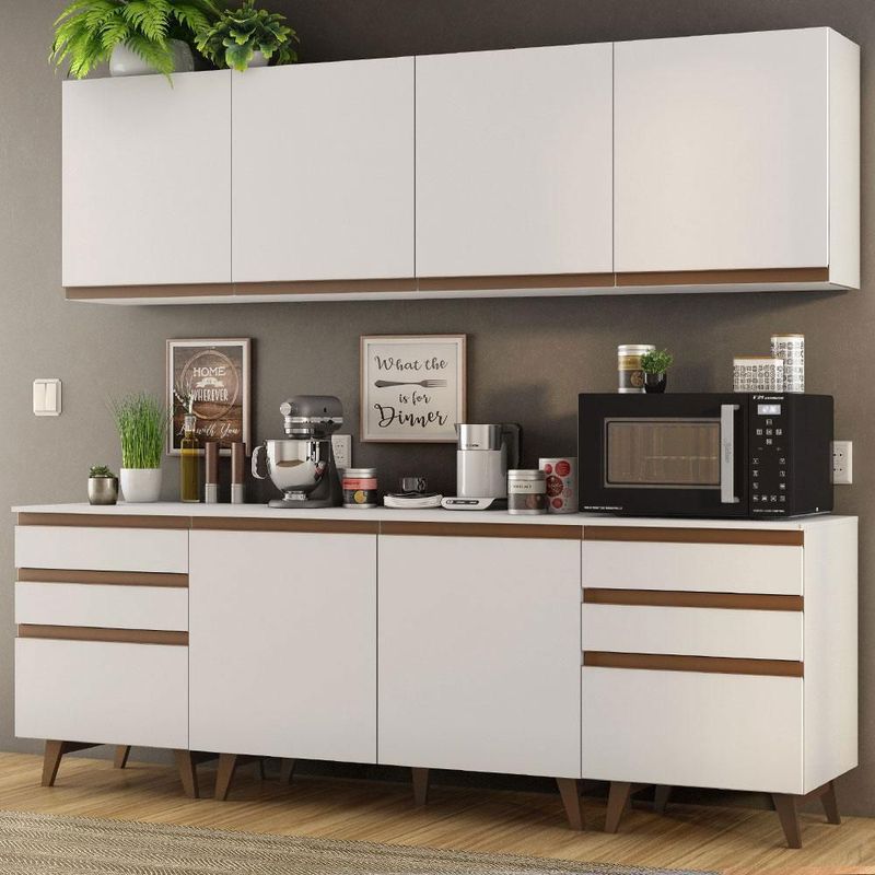 Cocina integral completa modular madesa reims 240cm bb 11