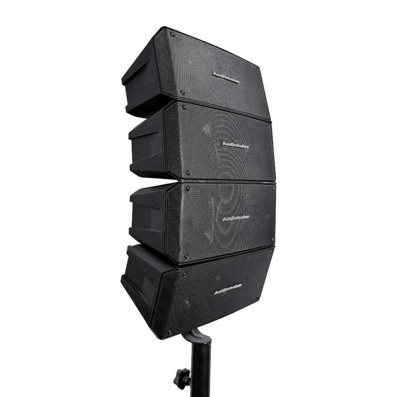 Sistema de Audio Lineal Audiobahn Line 15X Subwoofer 15″ Satélites Negro