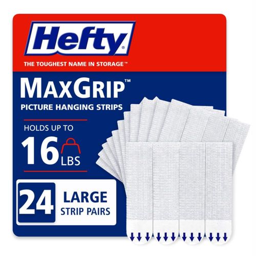 Colgadores de Cuadros MaxGrip 24 Pares Soporta 7 kg