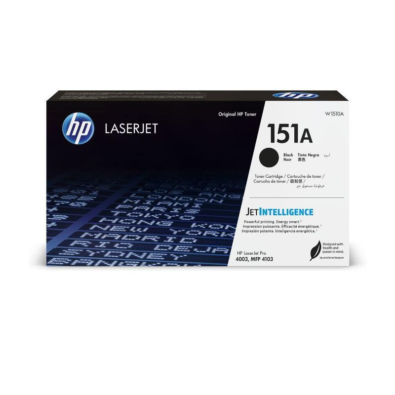 HP 151A Black Toner Cartridge – 3050 páginas