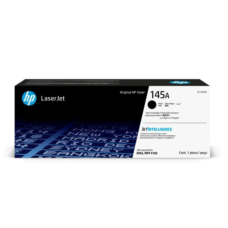 HP 145A Black Toner Cartridge – 1700 páginas