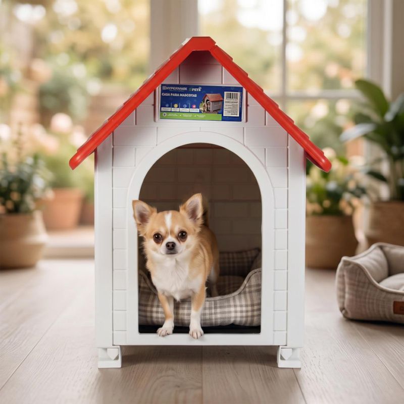 Casa para perro   exterior raza chica-mediana Hypermark Pl-dh-s