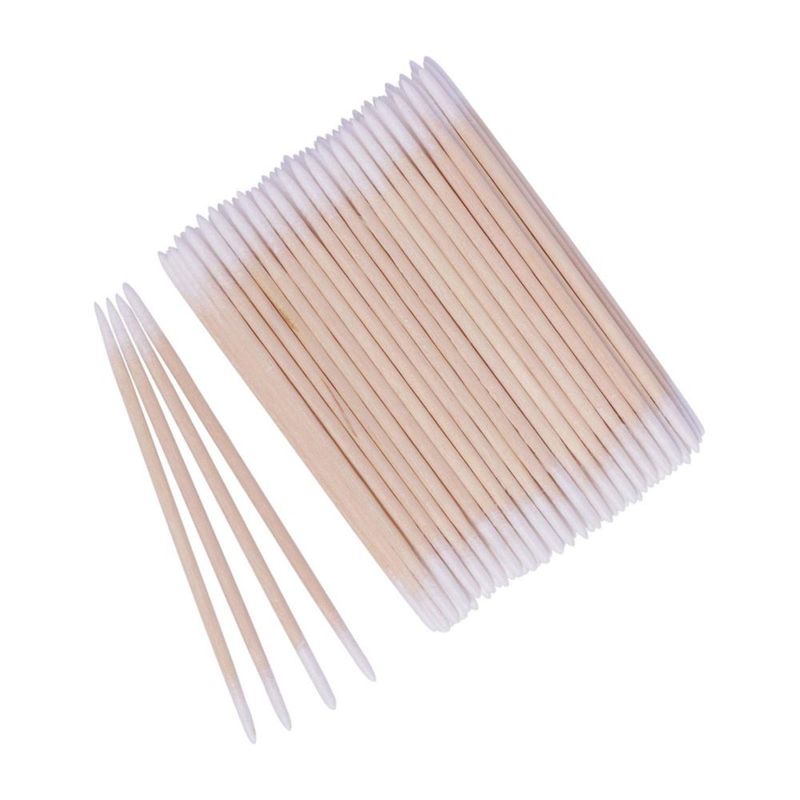 Hisopos de algodón Qundaoily 7 cm 1000 piezas Doble cara