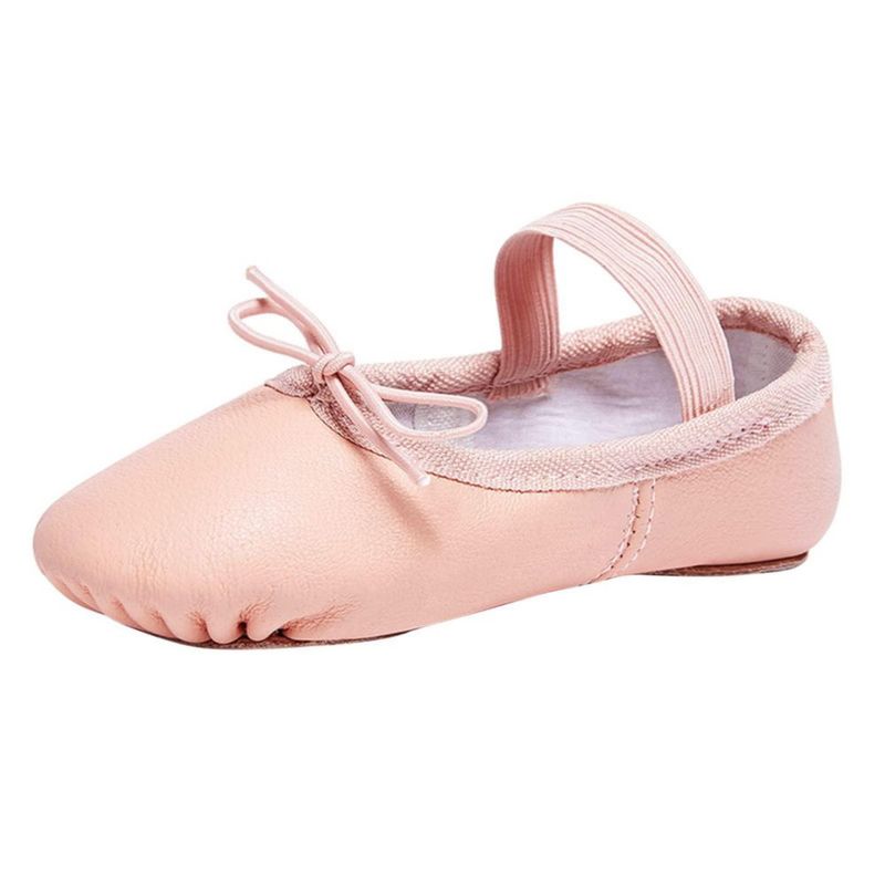 Zapatos de ballet Stelle 10MT de cuero con cordón ajustable