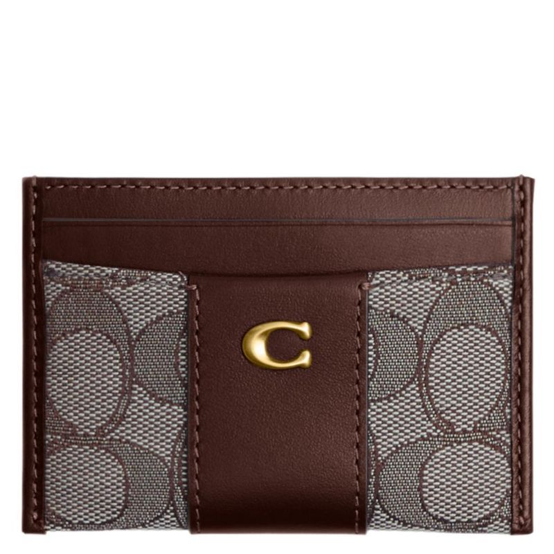 Tarjetero Coach 13 cm x 8 cm x 25 cm Jacquard