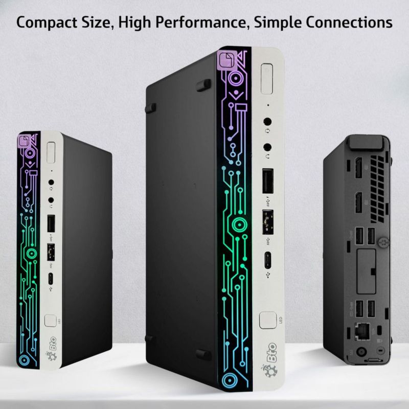 Mini PC BTO HP G4 i5 8ª Gen 32GB 1TB SSD Dual 24" FHD