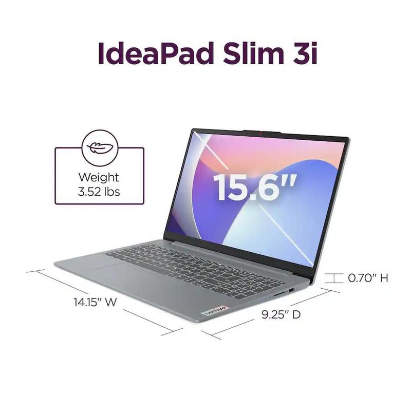 Portátil Lenovo Ideapad Slim 3i 156" i5-1335U 16 GB 256 GB SSD