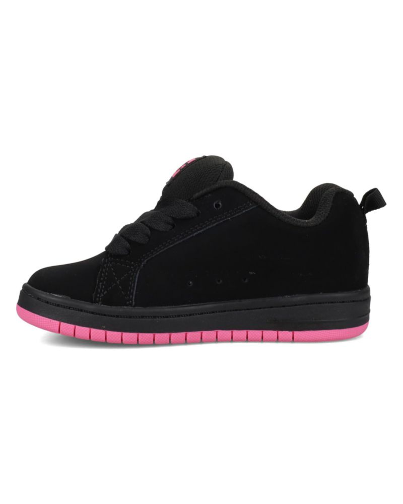 Zapatillas DC SHOES Court Graffik Negro/Rosa 3