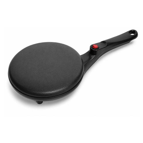 Crepera eléctrica IQ Tech SK-5208 650W con superficie antiadherente de 20 cm.