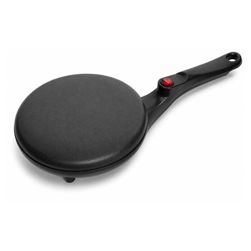 Crepera eléctrica IQ Tech SK-5208 650W con superficie antiadherente de 20 cm.