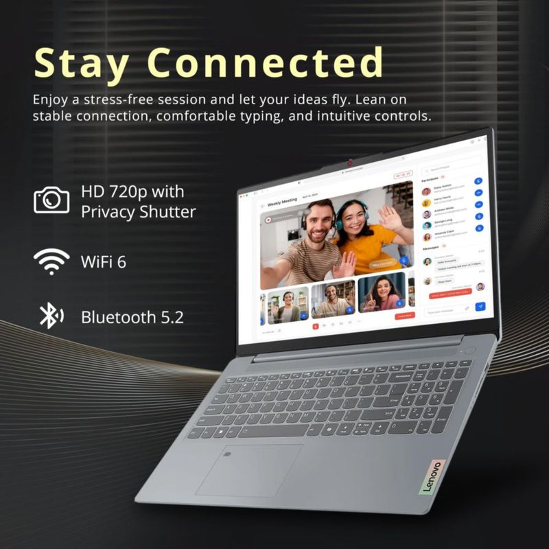 Portátil Lenovo IdeaPad Slim 3 156" 8 GB RAM 288 GB SSD Windows 11 Pro