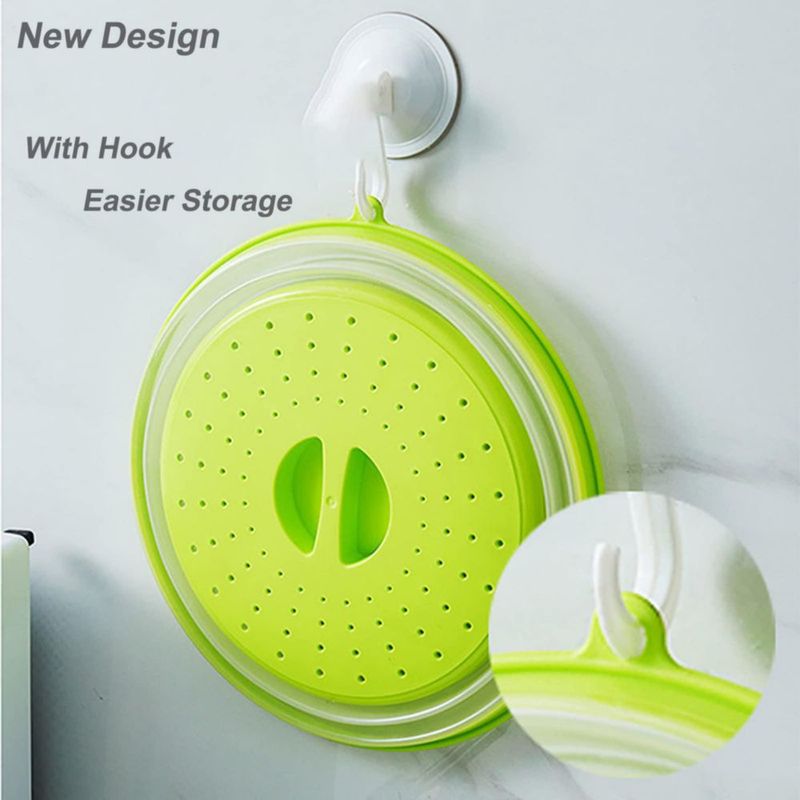 Tapa plegable de silicona para microondas Vishui 27 cm