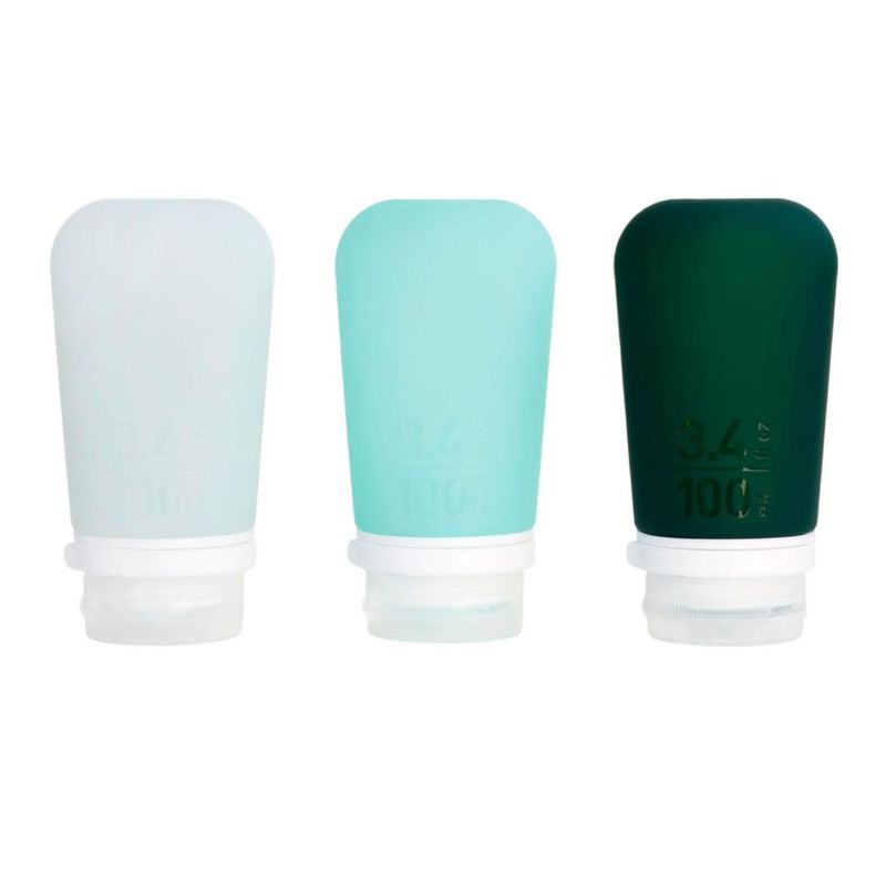 Botellas humangear GoToob+ Pack de 3 100 ml