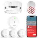 Detector de monóxido de carbono HEIMAN (Juego de 3) con Wi‑Fi y Gateway