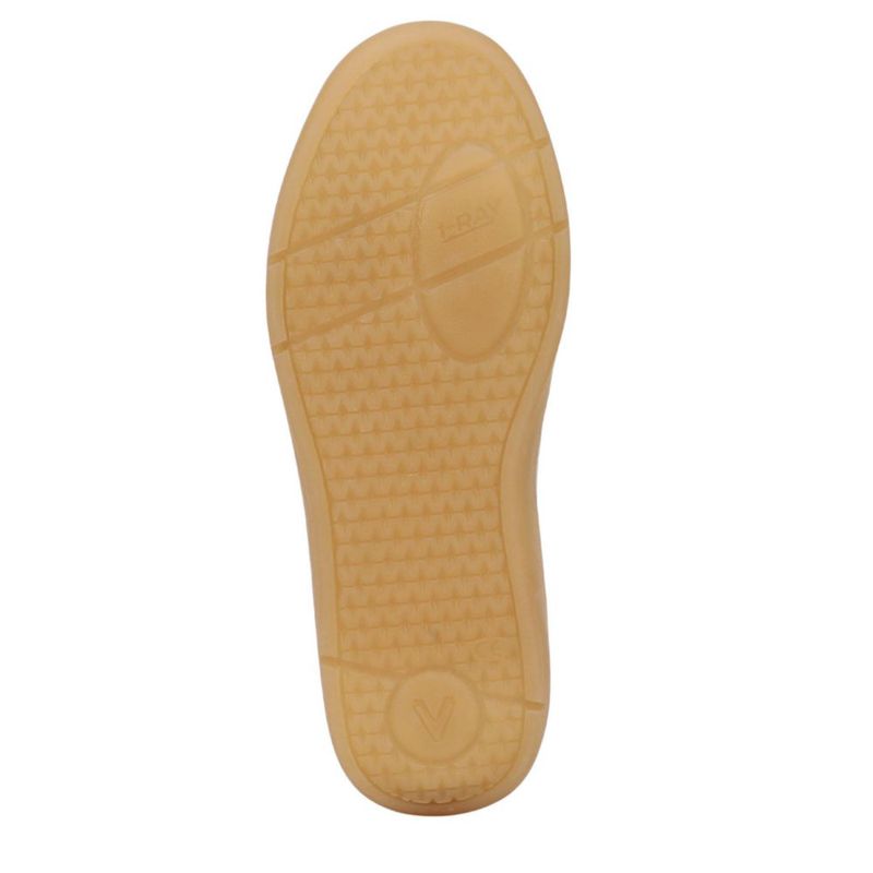 Zapatilla Vionic City Walk Blanca/Negra de Cuero 10W