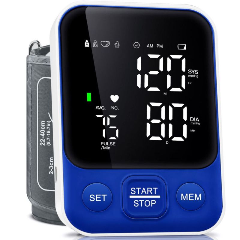 Monitor de Presión Arterial Oklar con Manguito Ajustable 22-40 cm