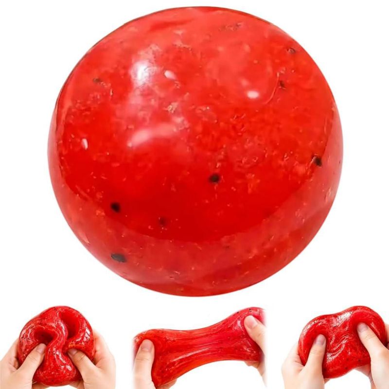 Juguete de Apretar Folltoshe Bola Anti‑Estrés de Sandía