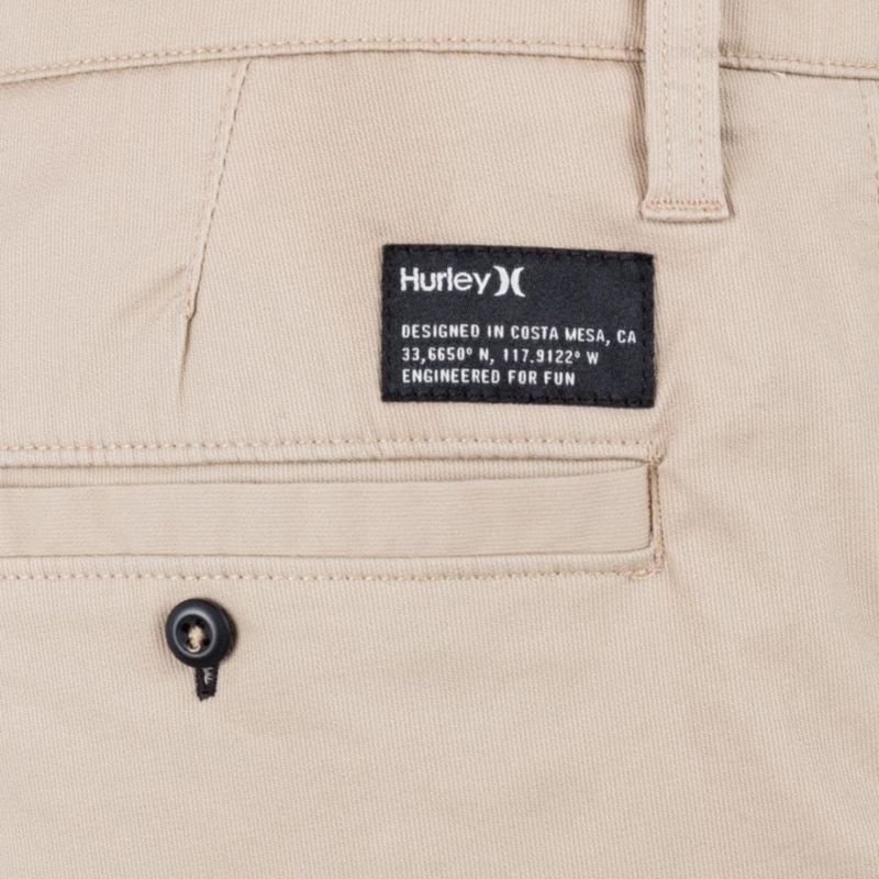 Shorts Hurley Icon 48 cm Caqui 81 cm