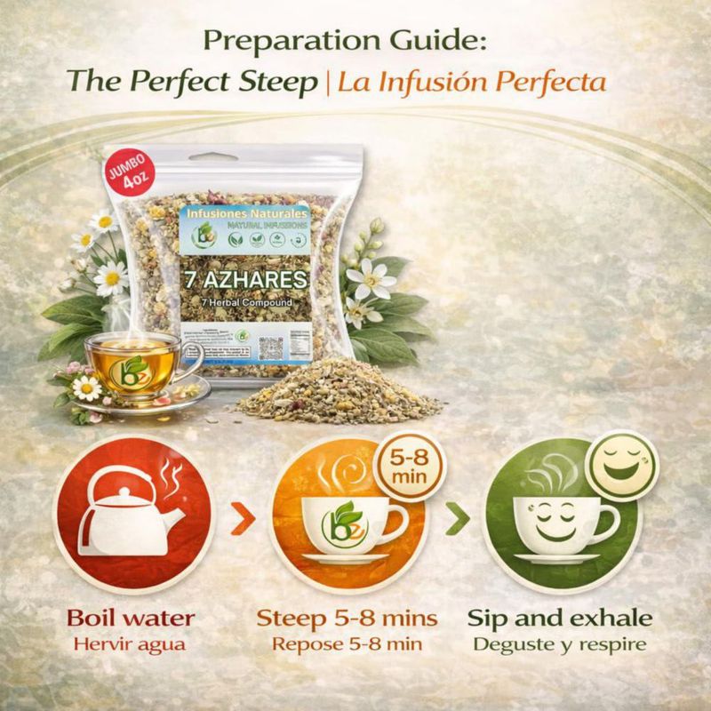 Té de hierbas B‑Experts 7 Azahares 113 g Mezcla calmante
