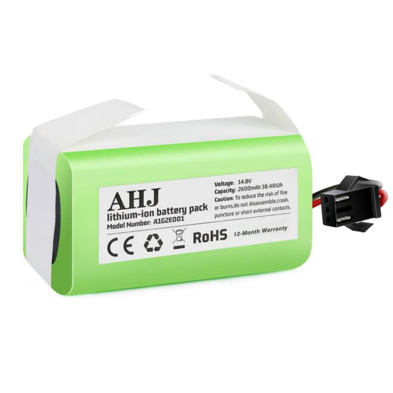 Batería de repuesto AHJ para Ecovacs Deebot N79S N79 DN622 500 y Eufy RoboVac 11S 11S Plus 11S MAX 11S MAX 11S MAX 11C 12 15C 15C 15T 15MAX 25C 30C 30