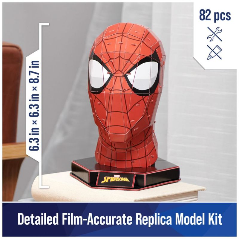 Kit de Rompecabezas 4D Build Marvel Spider-Man 3D con 82 Piezas
