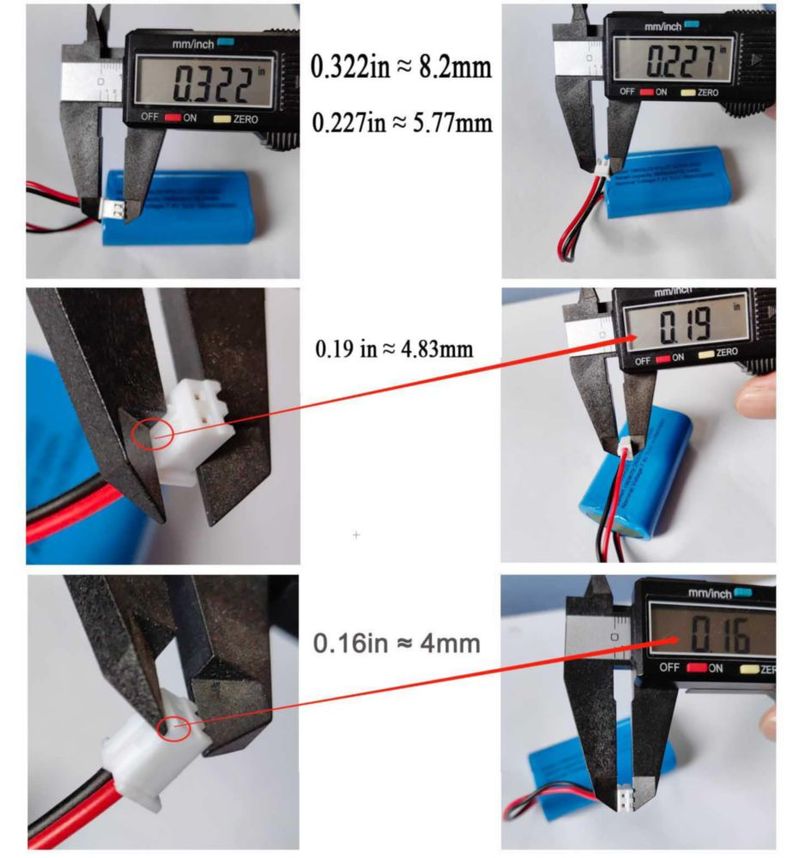 Paquete de baterías recargables de iones de litio 74 V 2600 mAh 2S1P 18650