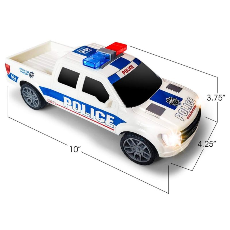 Carro de policía camioneta ArtCreativity con faros LED y sirenas