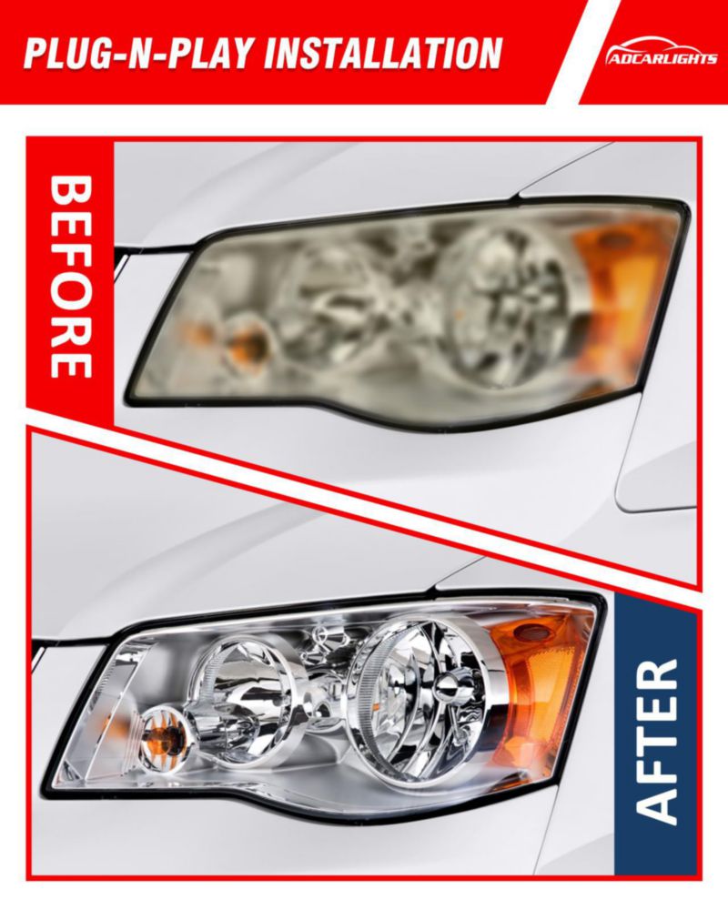 Faros ADCARLIGHTS Dodge Grand Caravan Chrysler 2011-20