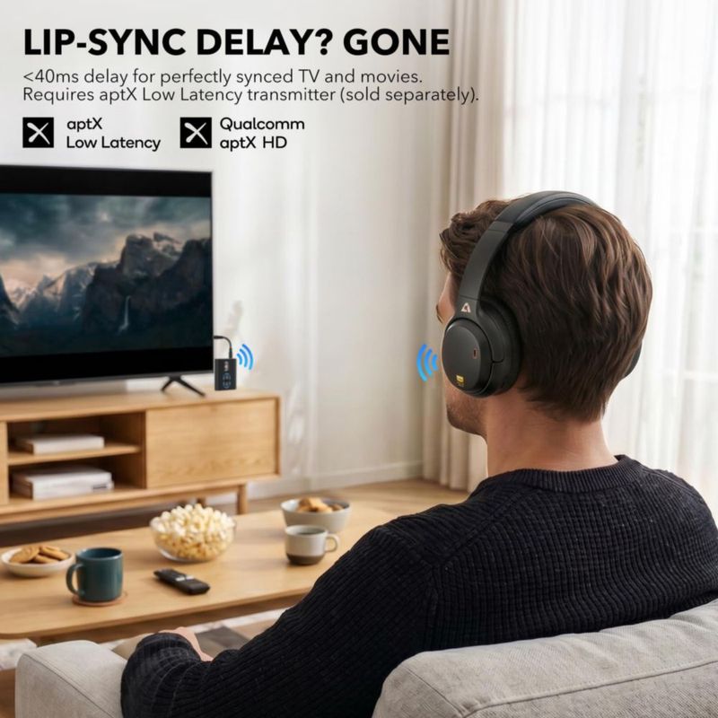 Auriculares 1Mii E700 Inalámbricos ANC LDAC Hi‑Res Negro