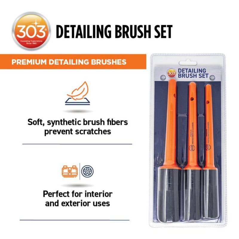 Cepillo de Detalle 303 Products - Juego de 3