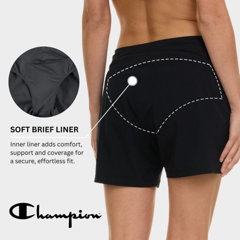 Shorts de tabla Champion con bolsillos 13 cm/18 cm para mujer