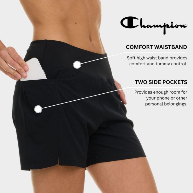 Shorts de tabla Champion con bolsillos 13 cm/18 cm para mujer