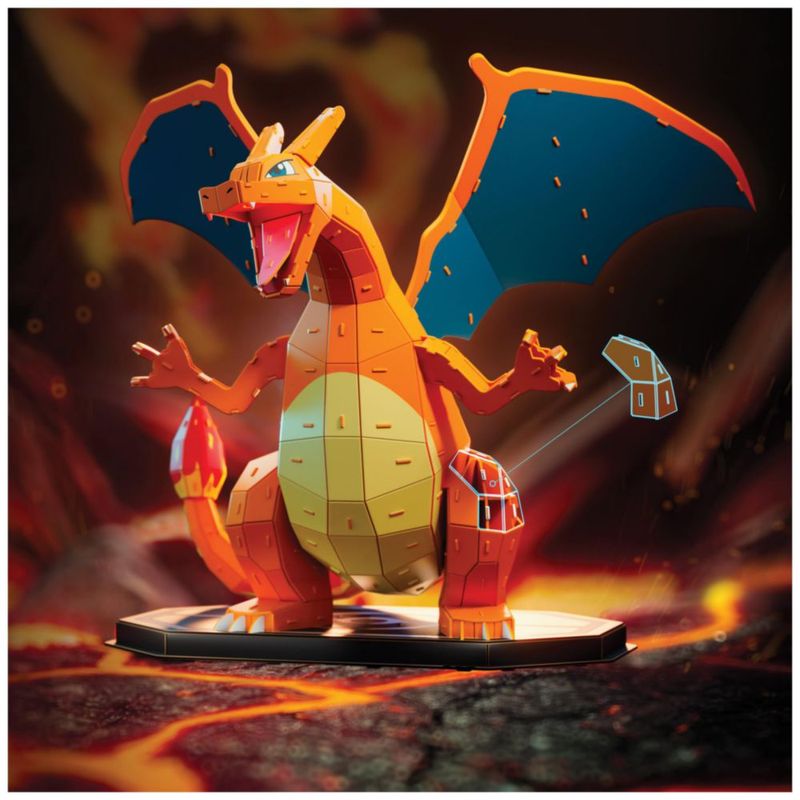 Kit de Puzzle 3D Pokémon Charizard – 4D Build