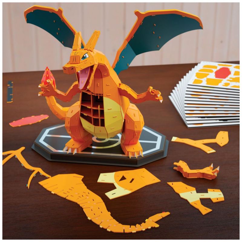 Kit de Puzzle 3D Pokémon Charizard – 4D Build