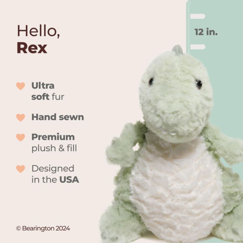 Peluche Bearington Rex The T-Rex Dino de 30 cm