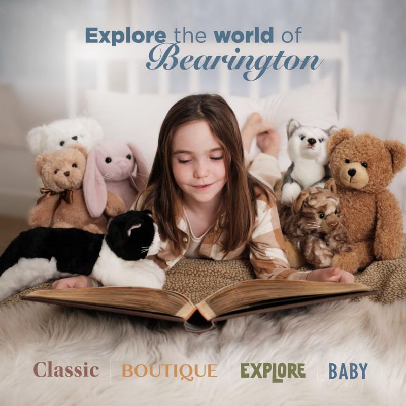 Peluche de peluche de la colección Bearington Baby Lil' Willow