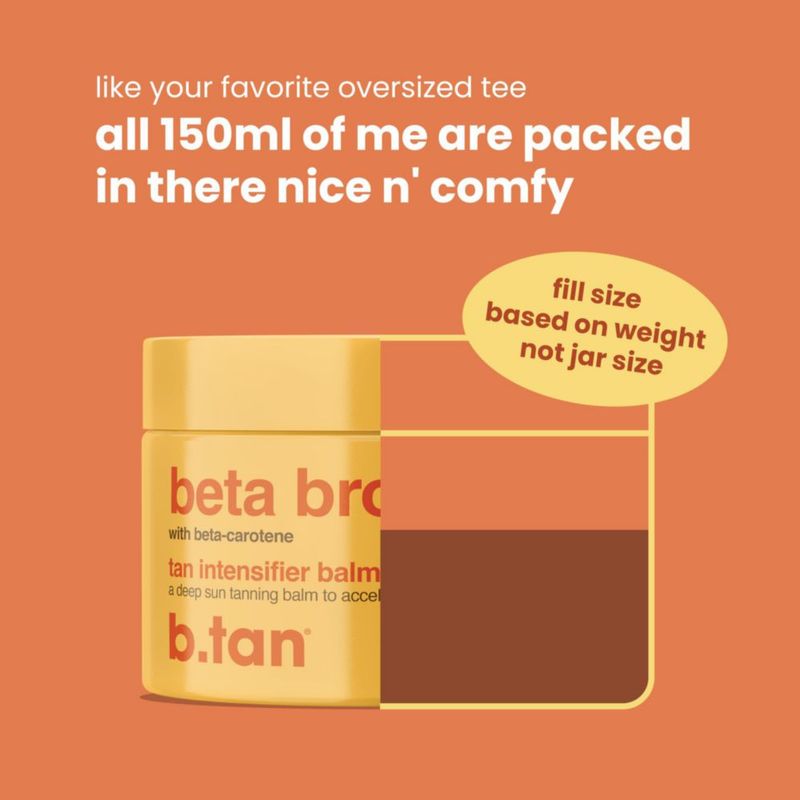 Gel Bronceador B.TAN Beta Bronze Intensificador Bálsamo 150 ml