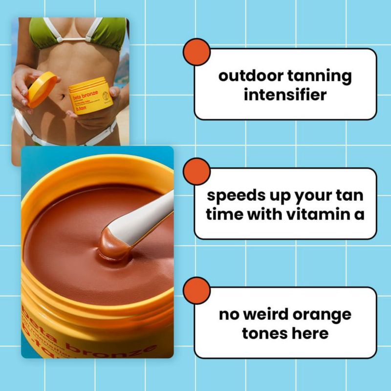 Gel Bronceador B.TAN Beta Bronze Intensificador Bálsamo 150 ml