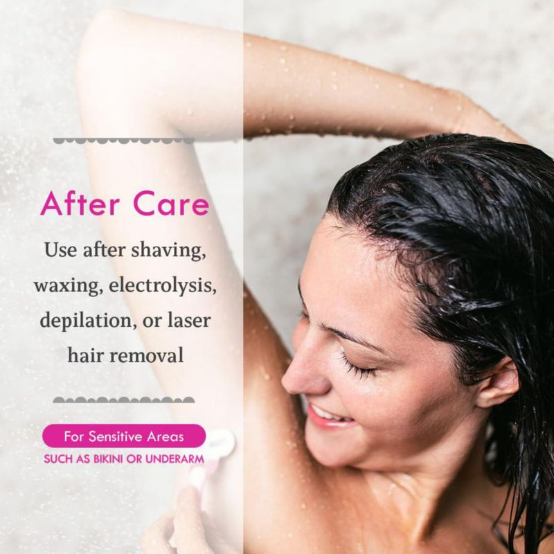 Crema para después del afeitado Bikini Zone con lidocaína medicada 28 ml