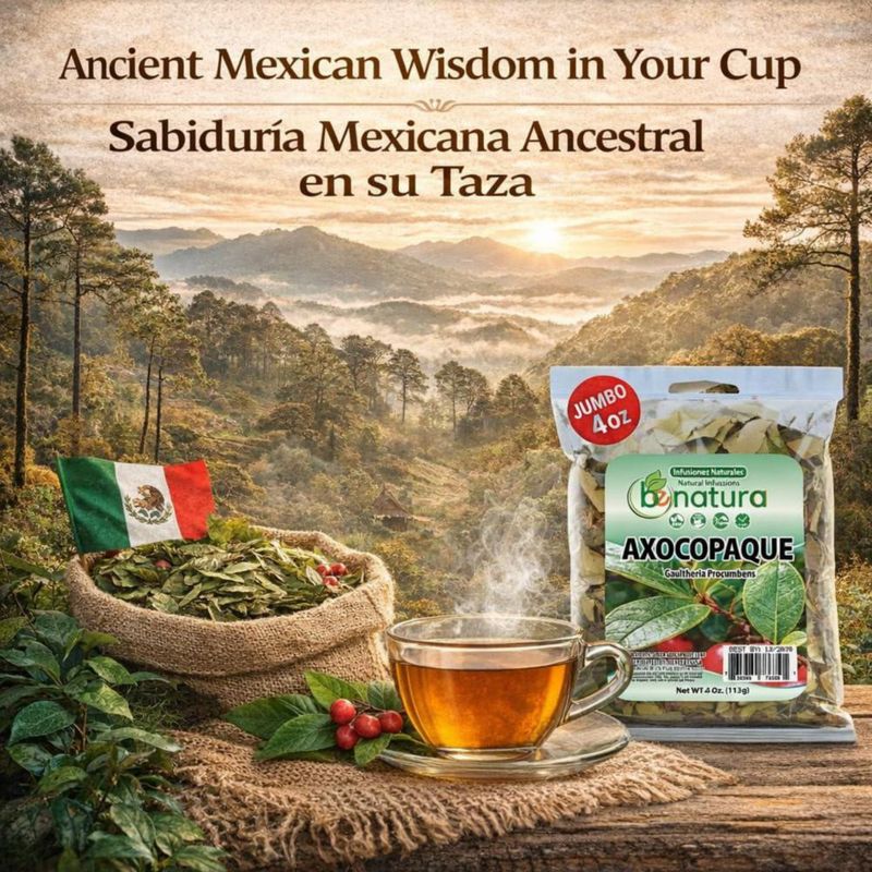 Té Herbal Axocopaque B-Experts 113 g Natural Vegano
