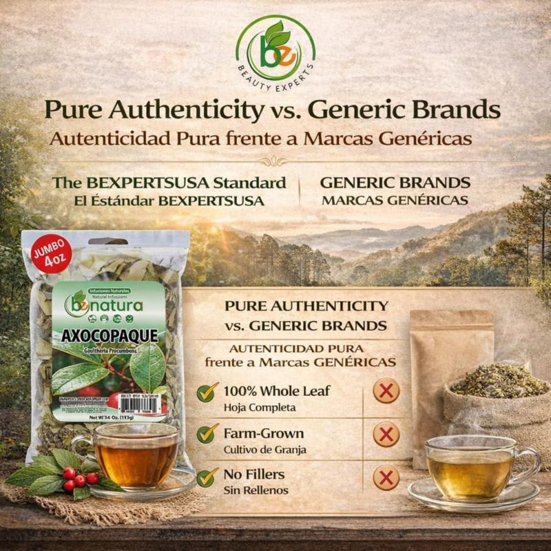 Té Herbal Axocopaque B-Experts 113 g Natural Vegano