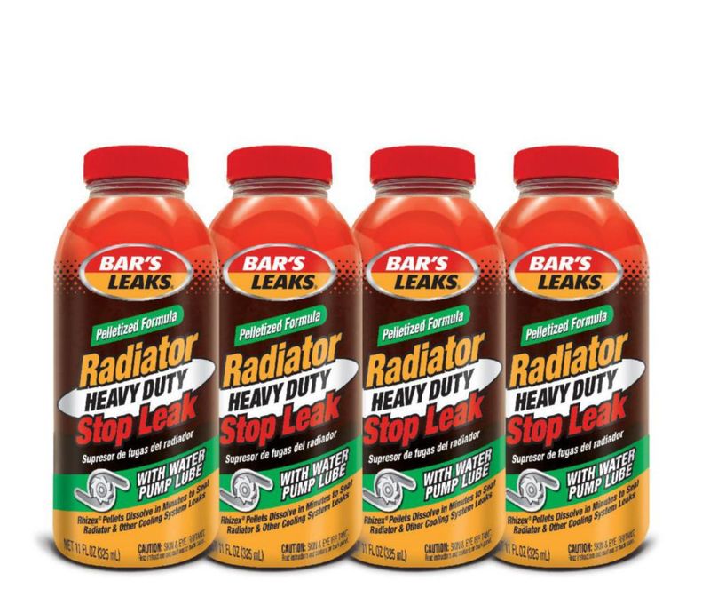 Bar's Leaks PLT11 Stop Leak para radiador 325 ml paquete de 4