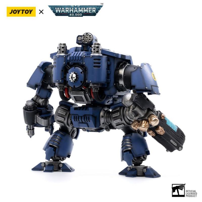 JOYTOY Dreadnought Warhammer 40K 1/18 Figura de Acción Ultramarines Redemptor Dreadnought Modelo Coleccionable