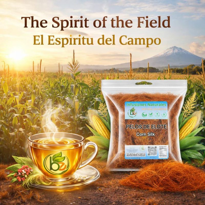 Té de Hierbas Barbas de Elote B-Experts 113 g Hoja Suelta Natural