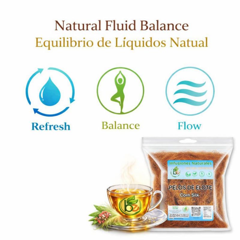 Té de Hierbas Barbas de Elote B-Experts 113 g Hoja Suelta Natural