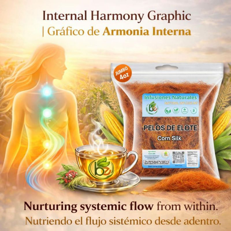 Té de Hierbas Barbas de Elote B-Experts 113 g Hoja Suelta Natural
